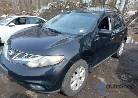 2012 Nissan Murano Sl из США, поврежденный, VIN JN8AZ1MWXCW200355